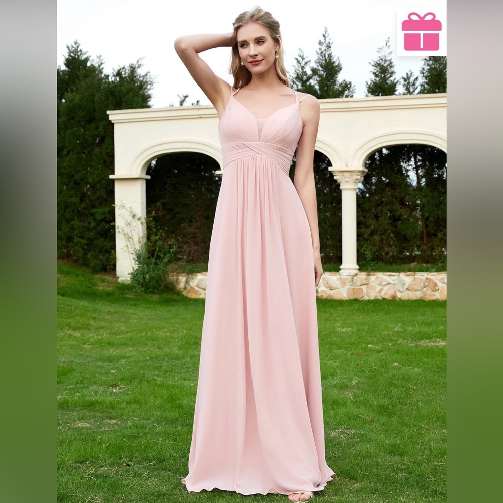 GAELAN by Babaroni Chiffon Bridesmaid Dress